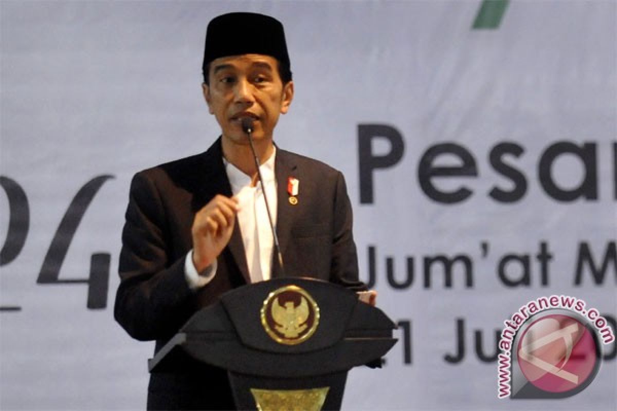 Presiden Jokowi akan takbiran di Sukabumi