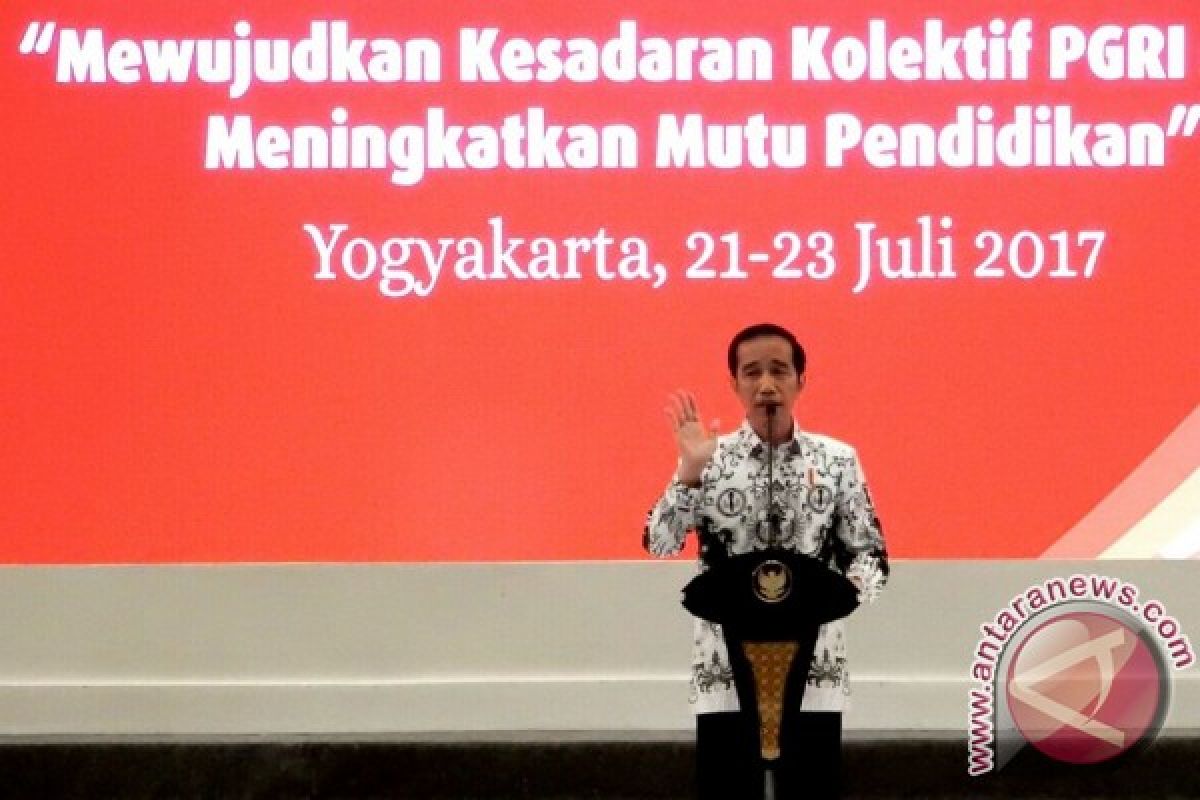 Presiden titipkan pendidikan karakter kebangsaan kepada guru