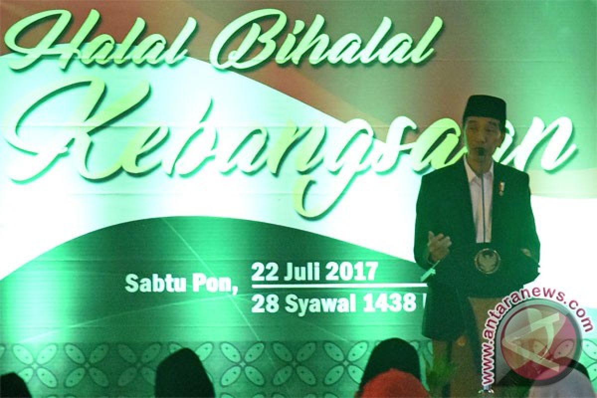 Presiden Jokowi ingatkan masyarakat menjaga kebhinekaan Indonesia