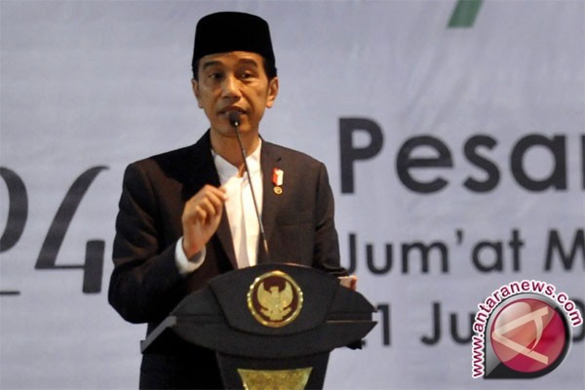 Jokowi jelaskan regulasi bertumpuk hambat kecepatan pembangunan