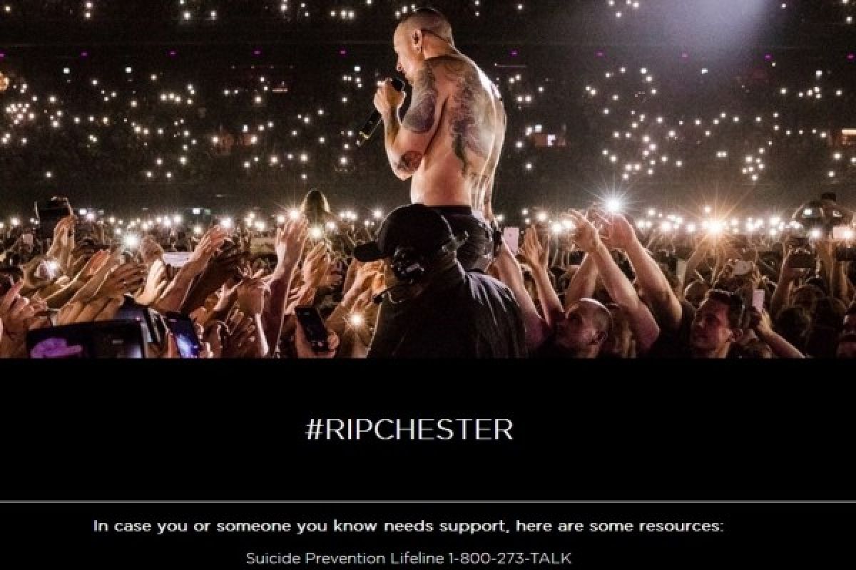 Linkin Park cantumkan akses bantuan cegah bunuh diri di situsnya