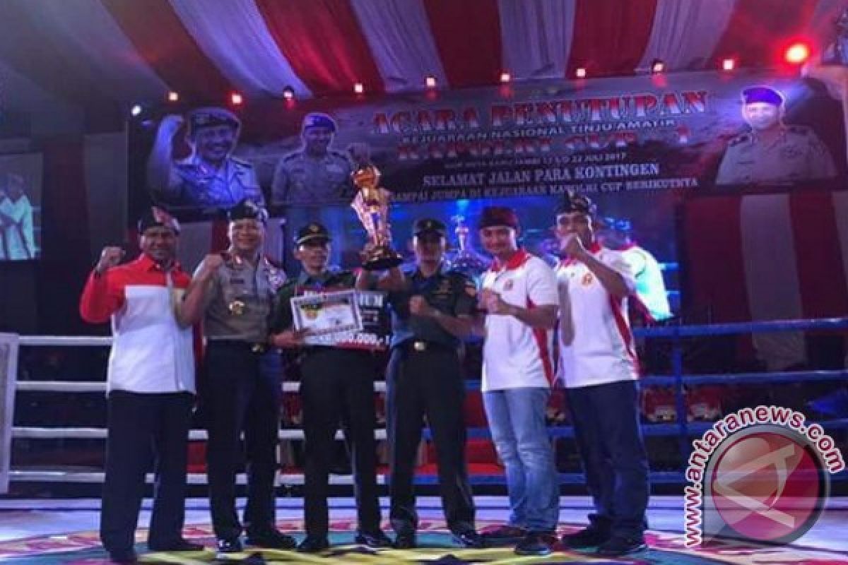 Wahyu sumbang emas Jambi di Kapolri Cup (Video)