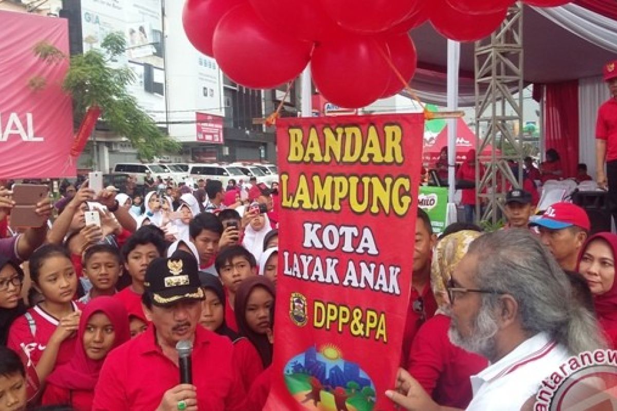  Jadikan Bandarlampung Kota Ramah Anak 