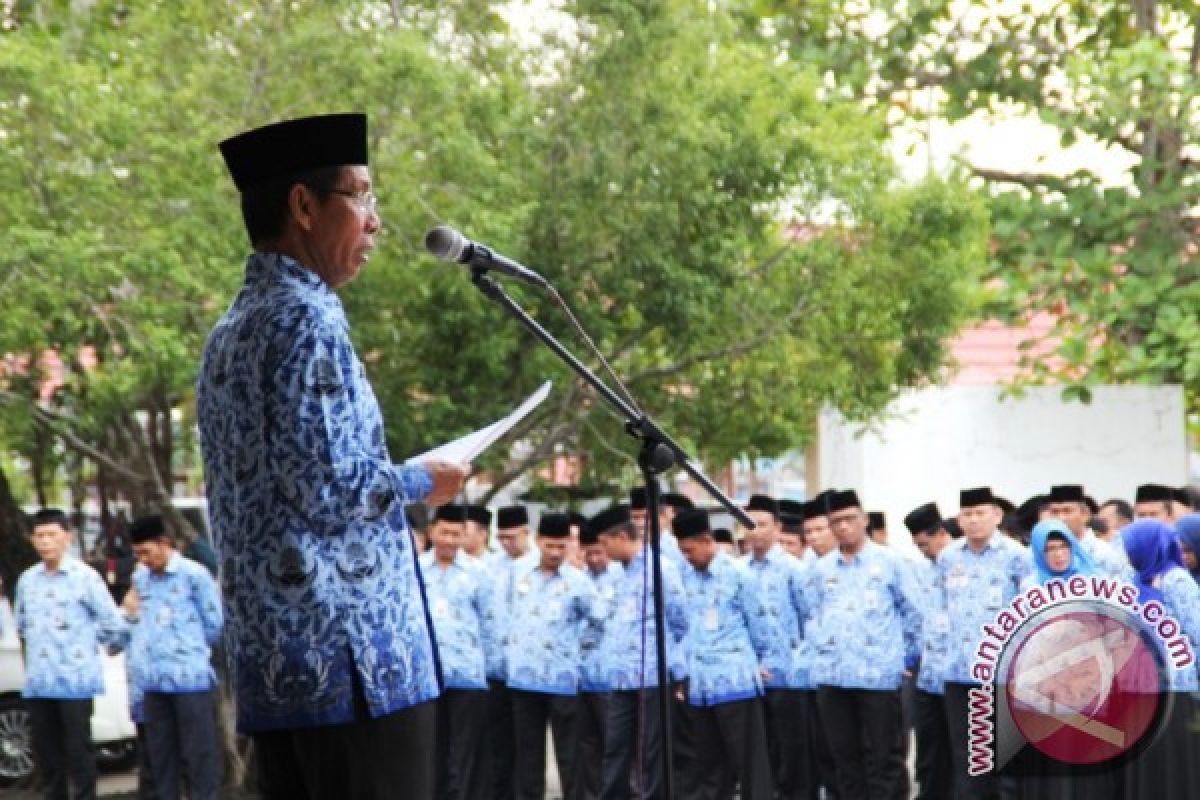 Pimpinan SKPD Batola Tandatangani Fakta Kinerja 