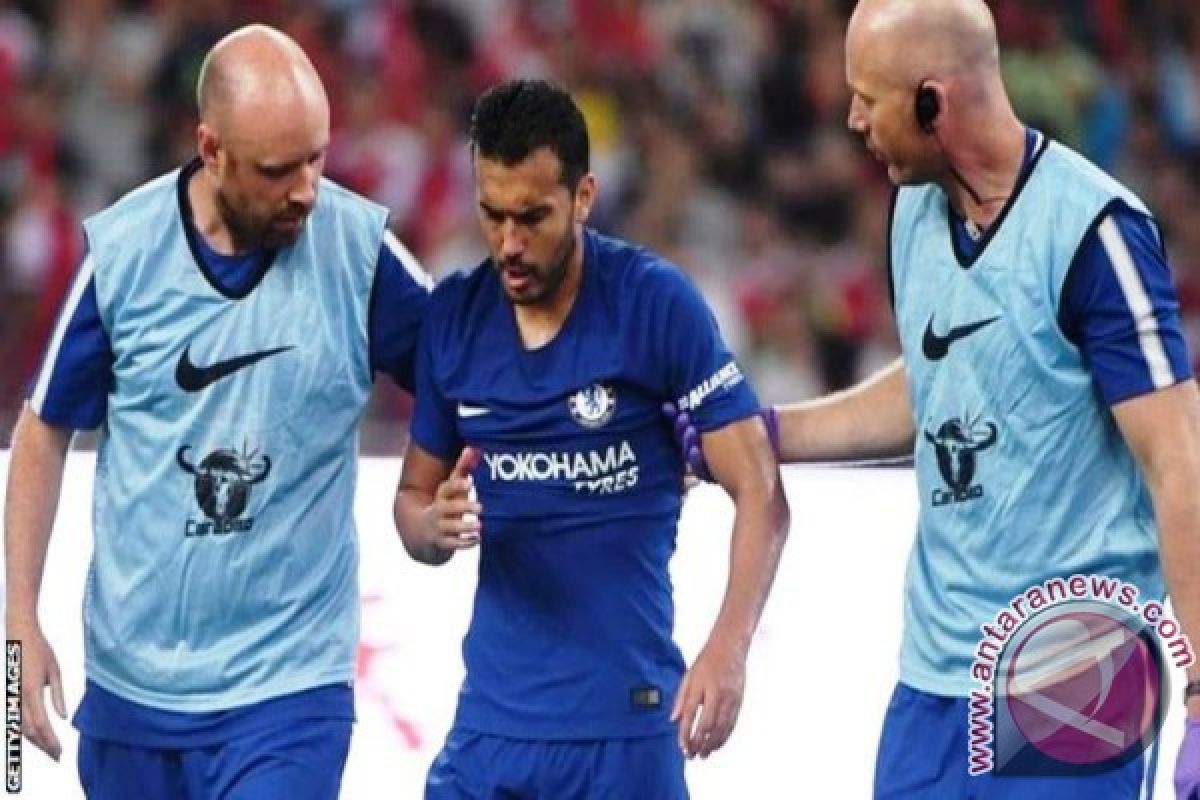 Gegar Otak, Pedro Tinggalkan Tur Chelsea