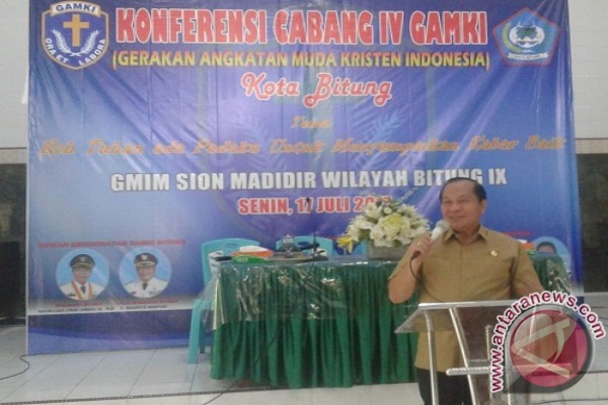 Walikota Buka Konfercab IV GAMKI  