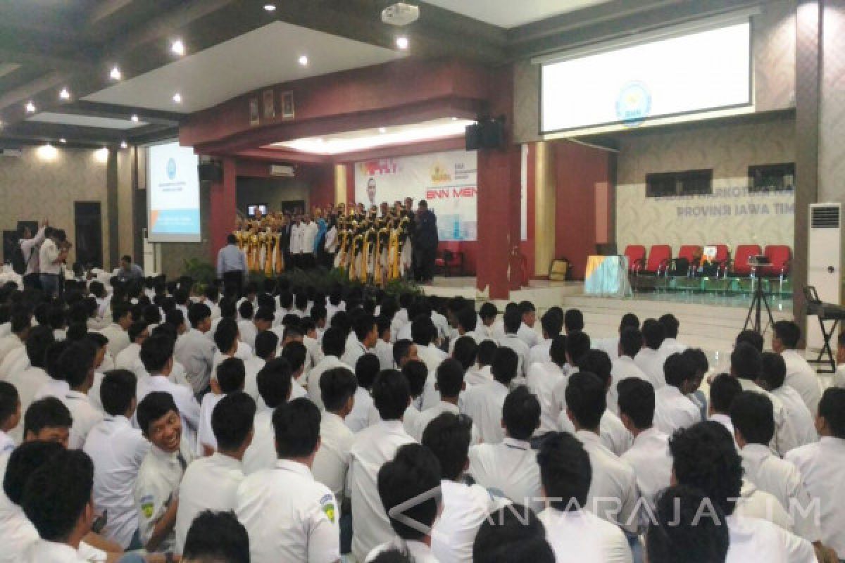 BNNP Ingatkan Siswa  agar Jauhi Narkoba 