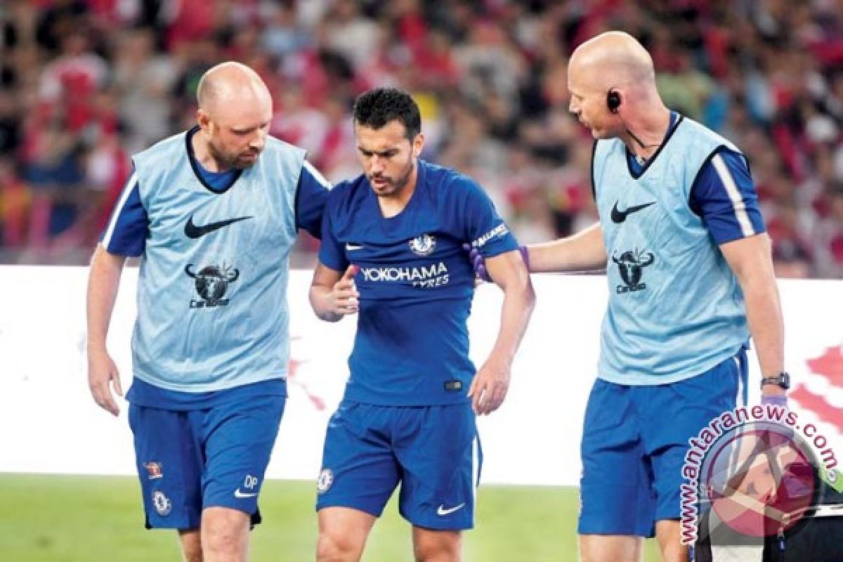 Pemain Chelsea Pedro Dipulangkan Karena Gegar Otak