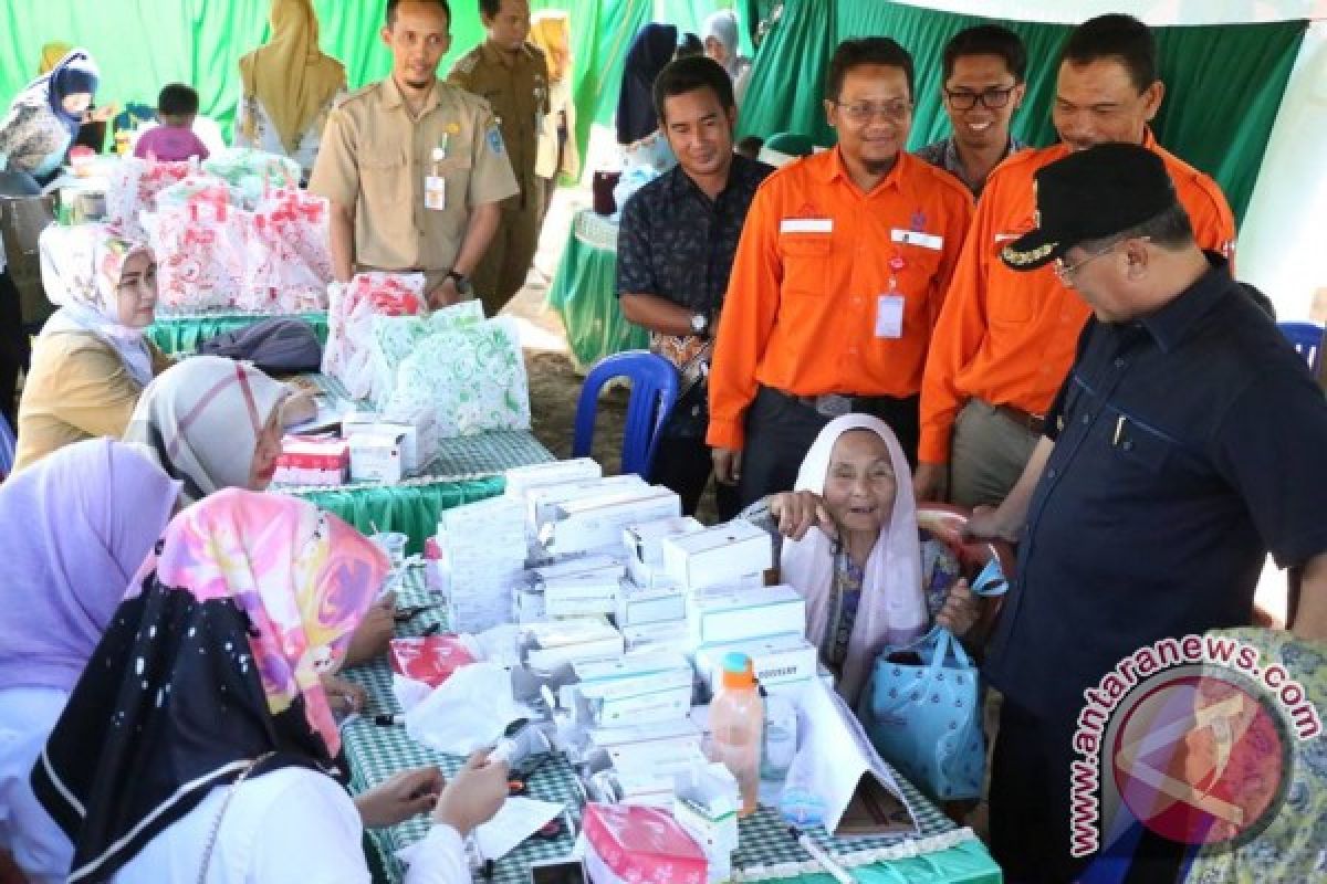 Bupati HSS Tinjau Expo Pertanian 