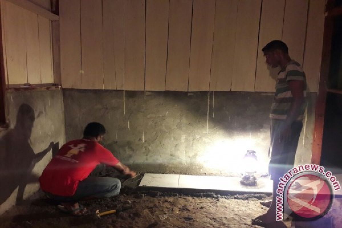 Satgas TMMD Raja Ampat Bekerja Siang dan Malam