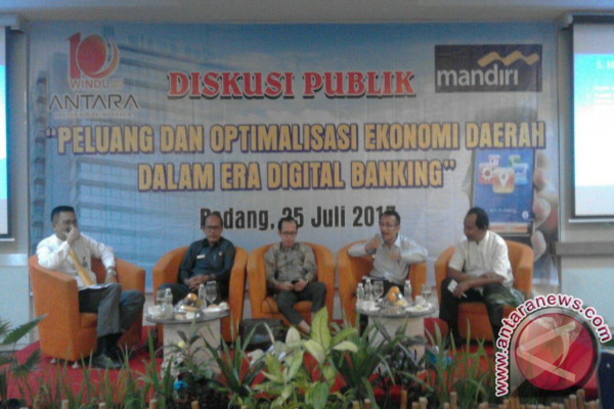 LKBN Antara-Bank Mandiri Sosialisasikan Digital Perbankan, Masyarakat Jangan Tertinggal