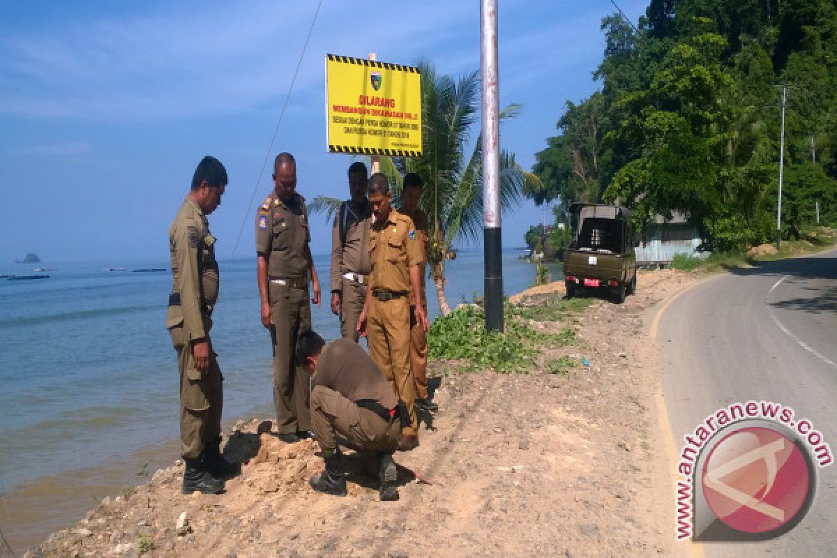 Pemkab Pesisir Selatan Larang Mendirikan Bangunan Sepanjang Bibir Pantai