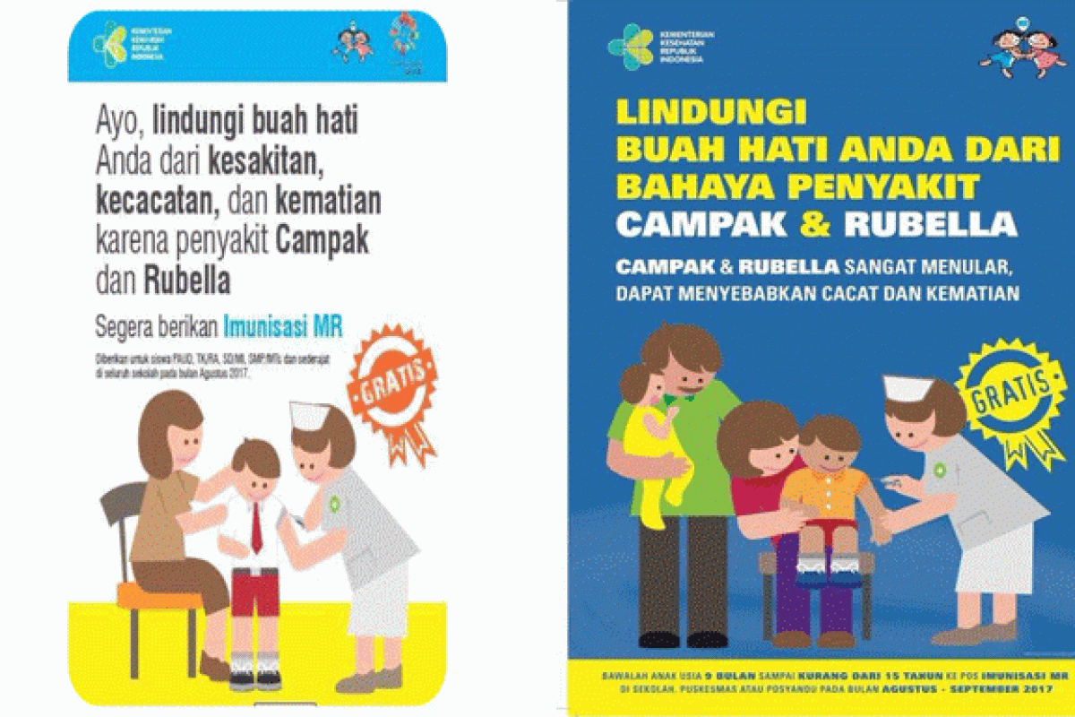 Imunisasi Campak-Rubella Di Bogor Sasar Anak Jalanan