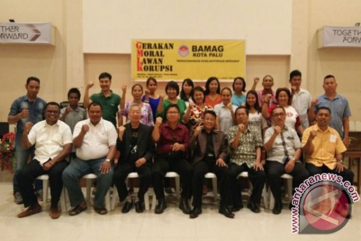 Bamag Kota Palu dukung Gerakan Moral Anti Korupsi