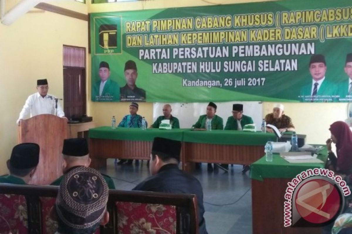 PPP HSS Sepakat Usung H Achmad Fikry