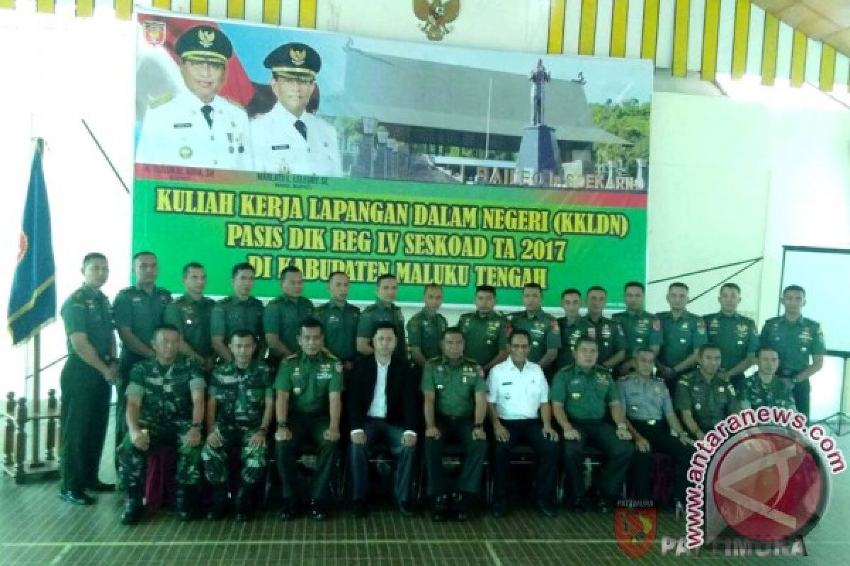 16 Pasis Seskoad KKLDN di Maluku Tengah