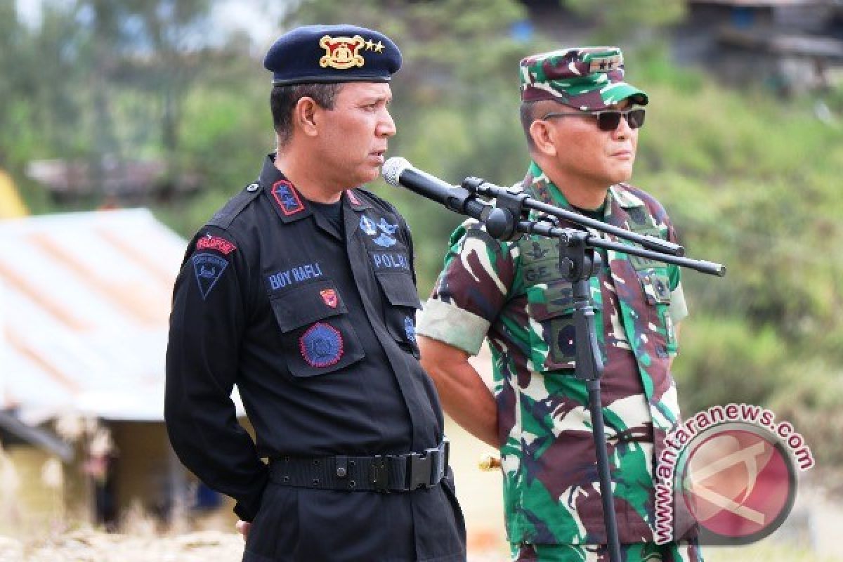 Pangdam: TNI bantu polisi amankan PSU Yapen 