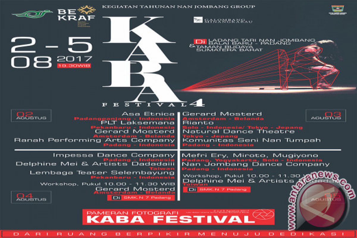 Asa Etnica akan Jadi Pembuka Kaba Festival