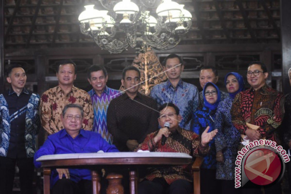 SBY dan Prabowo Jelaskan Hasil Pertemuan di Cikeas