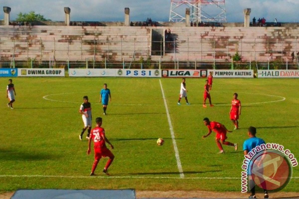 Lumat Mojokerto, Kalteng Putra FC Bertengger di Posisi Teratas