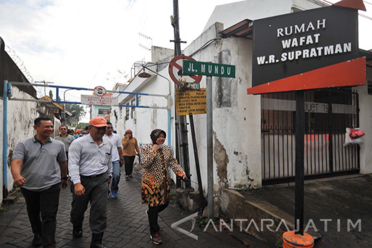 Risma Inspeksi ke Sejumlah Bangunan Cagar Budaya Surabaya