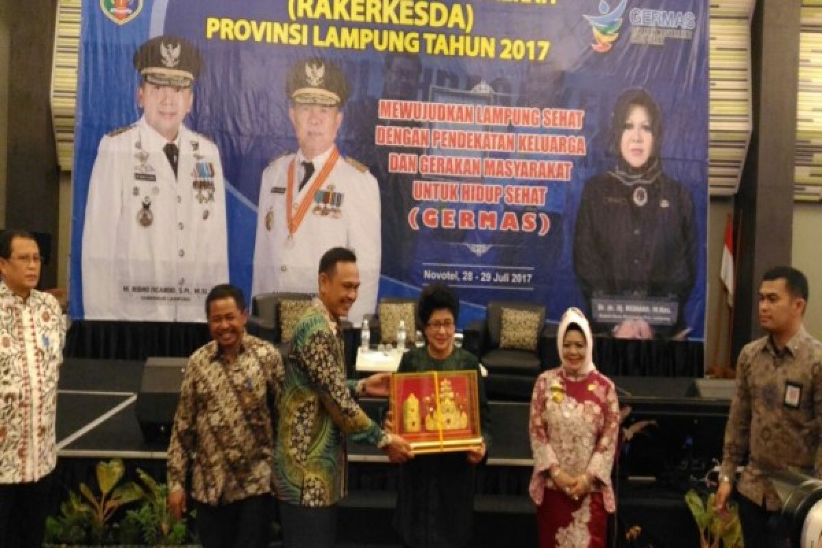 Menteri Kesehatan Mengapresiasi Lampung Berhasil Menurunkan Gizi Kurang Dan Gizi Buruk