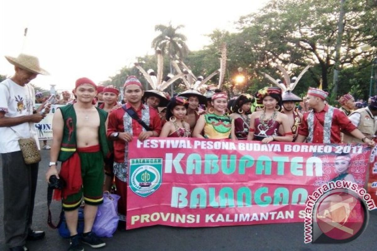 Balangan Berpartisipasi Pada Ajang Festival Budaya Borneo 2017