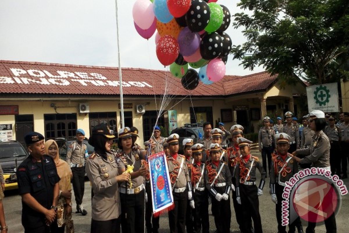 Gelar Apel Keselamatan Lalu Lintas di Mapolres Tebing Tinggi