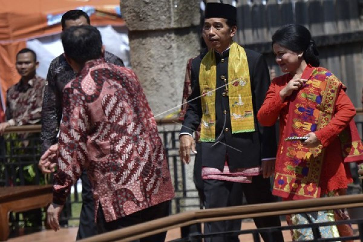 Presiden Hadiri Lebaran Betawi di Setu Babakan