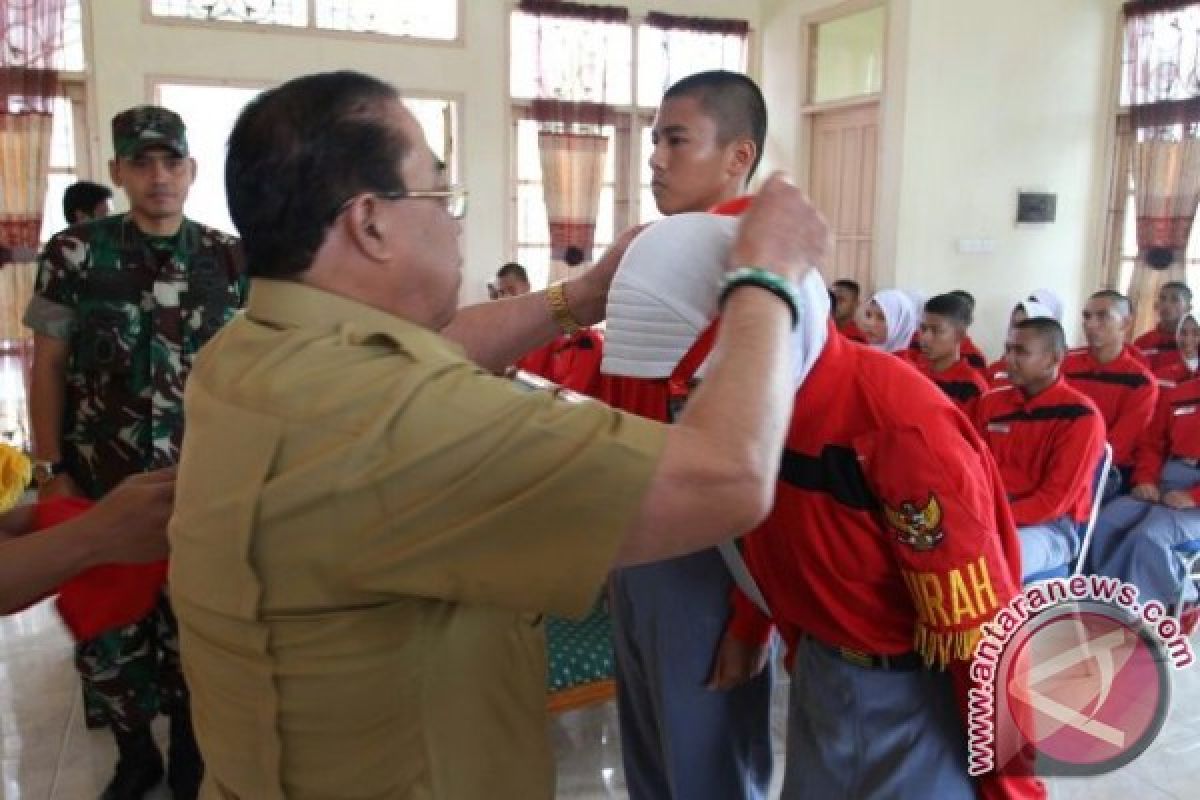  32 Anggota Paskibraka Paser Dilatih