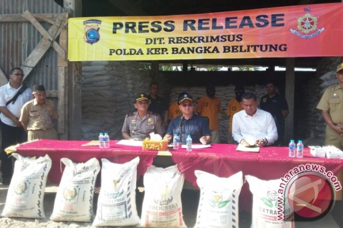 Satgas Pangan Amankan 142 Ton Pupuk Ilegal 