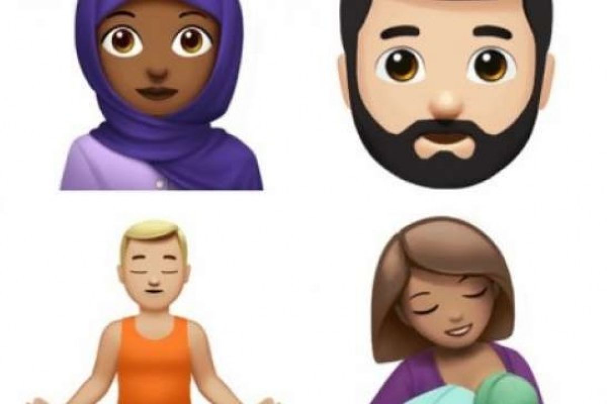 Apple Hadirkan Emoji Perempuan Berhijab