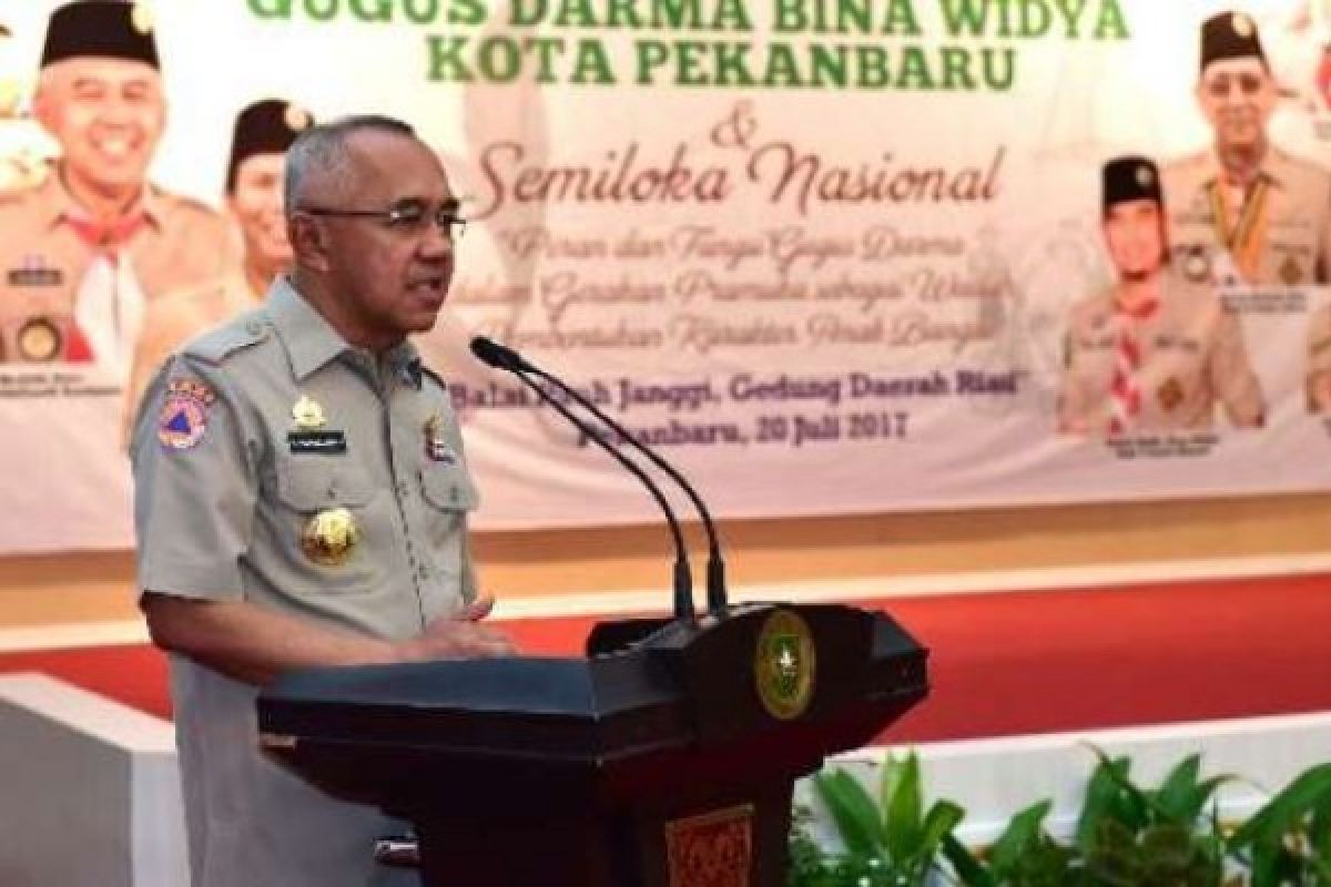 Gubri Ajak Anggota Pramuka Aktif Perangi Narkoba