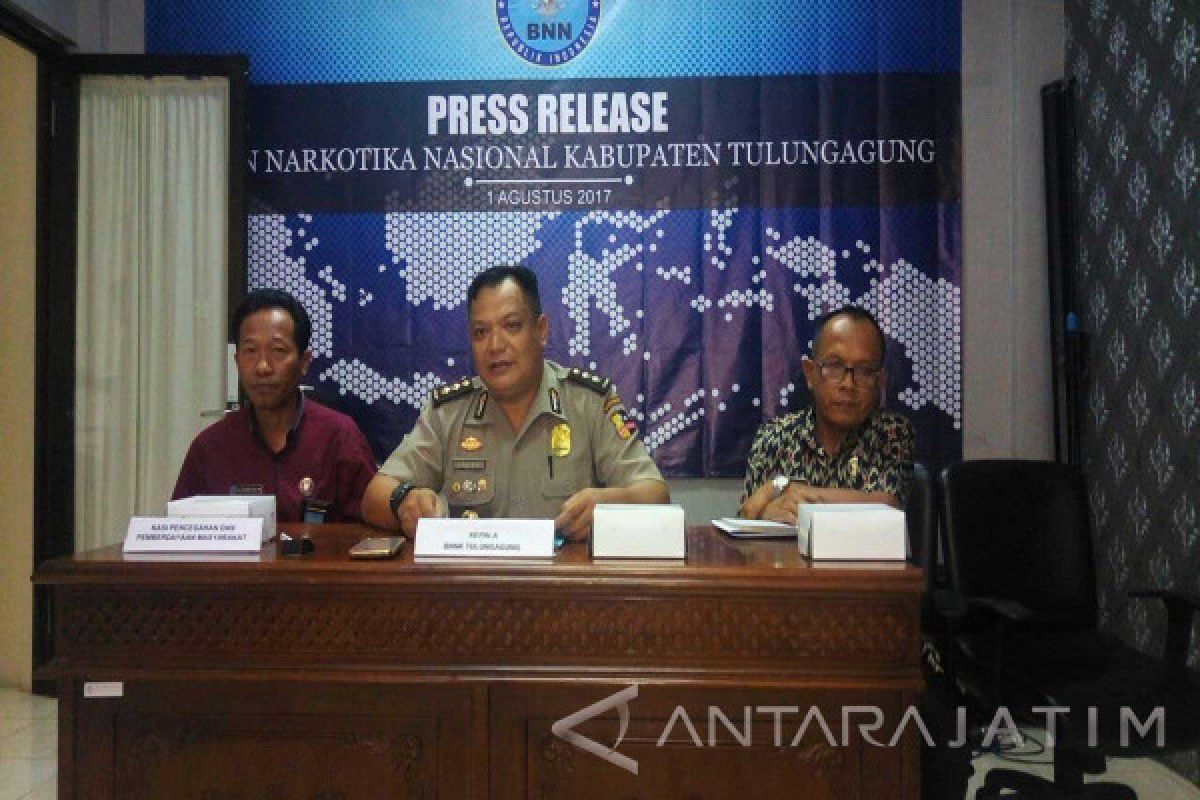 BNNK Identifikasi Jaringan Narkoba Baru di Tulungagung