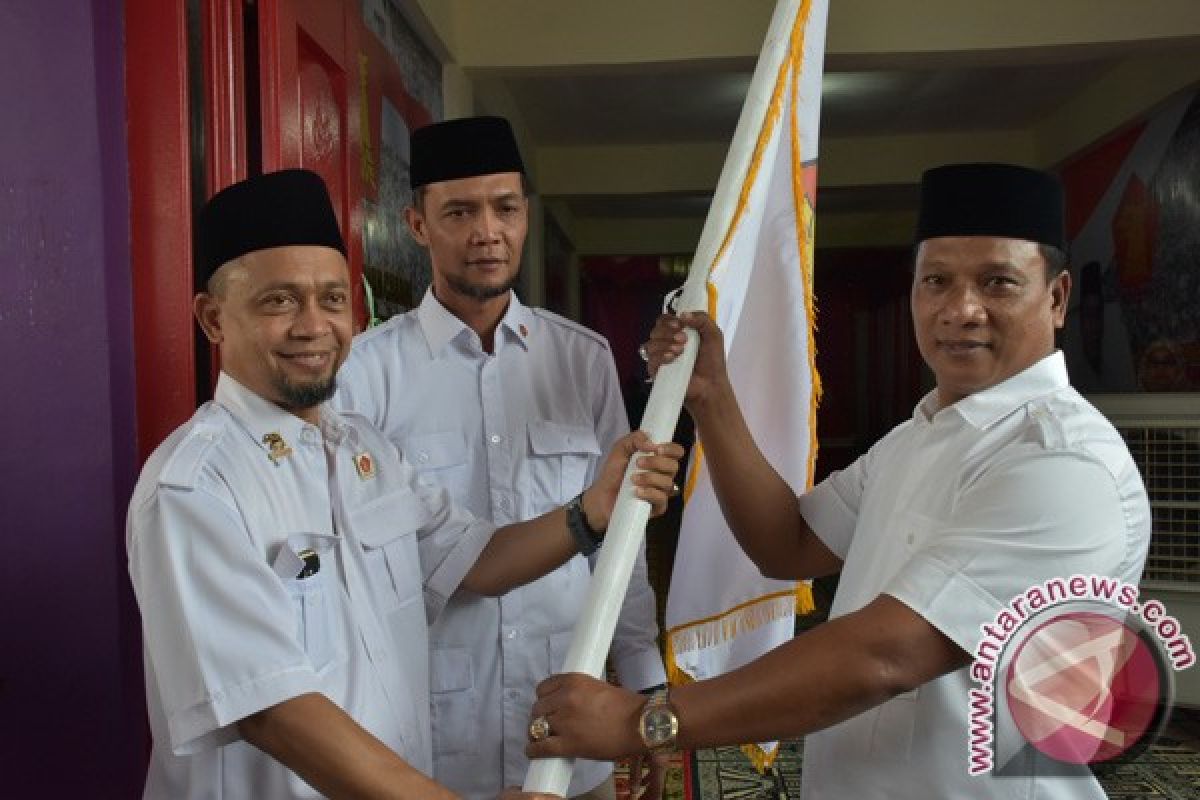 Khalid resmikan sekretariat Gerindra Bireuen