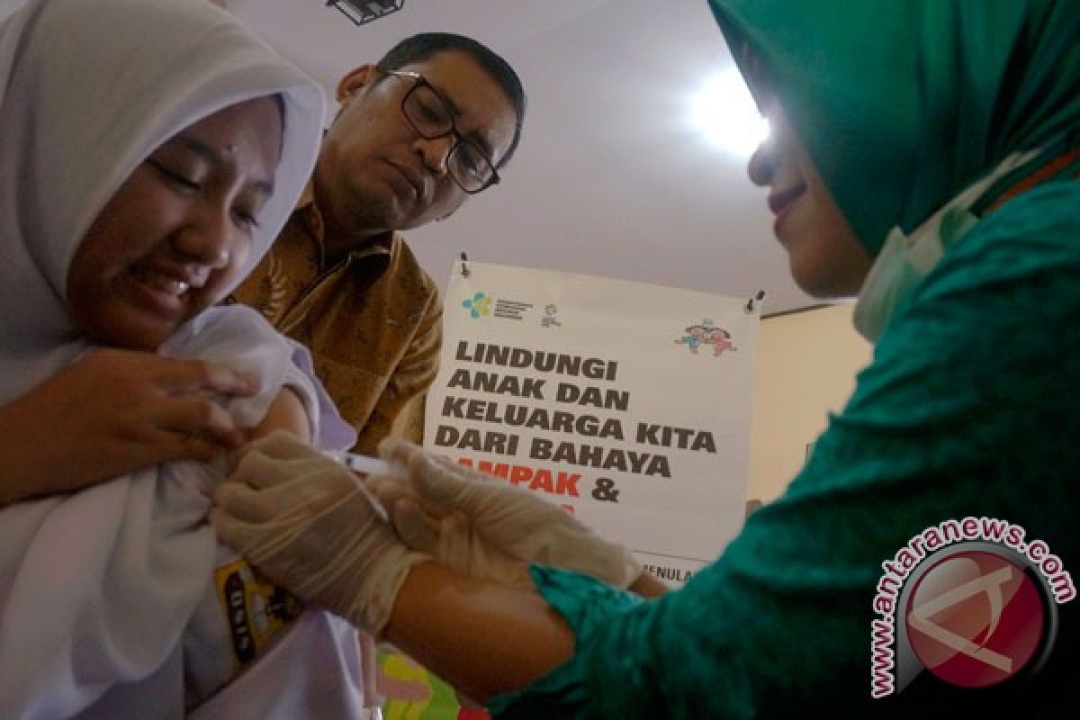 Bekasi jadikan imunisasi campak-rubella program rutin bulanan