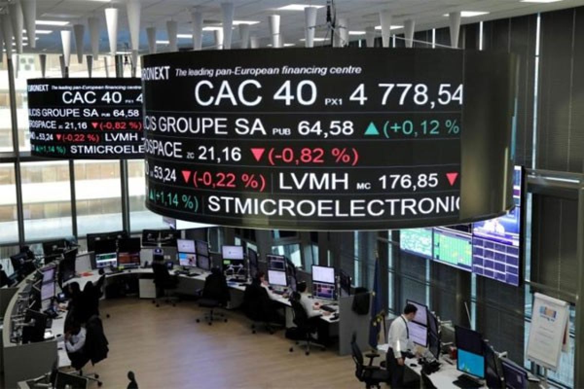 Indeks CAC-40 Prancis berakhir turun 0,40 persen