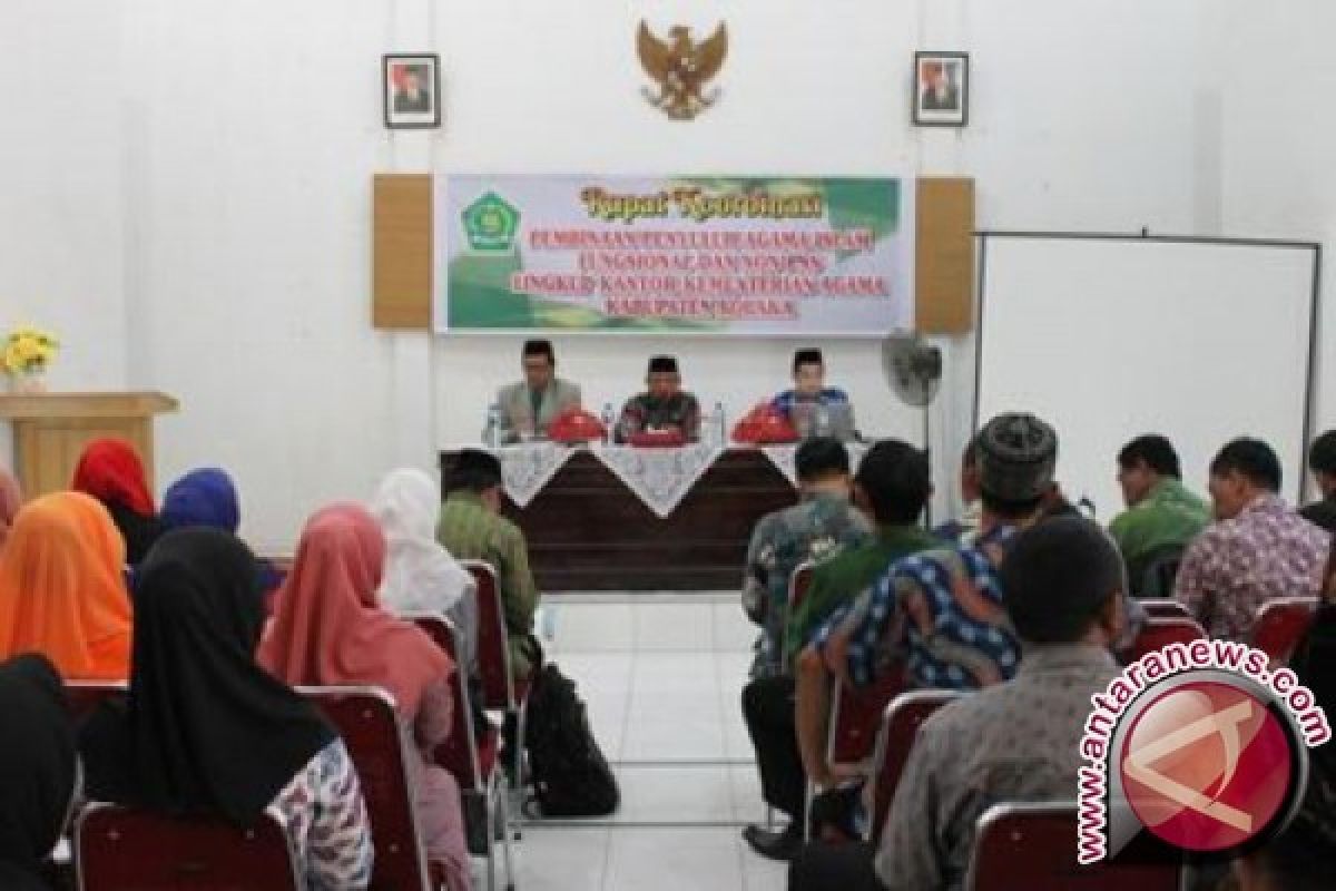 Kemenag Kolaka Gelar Rakor Penyuluh Agama 