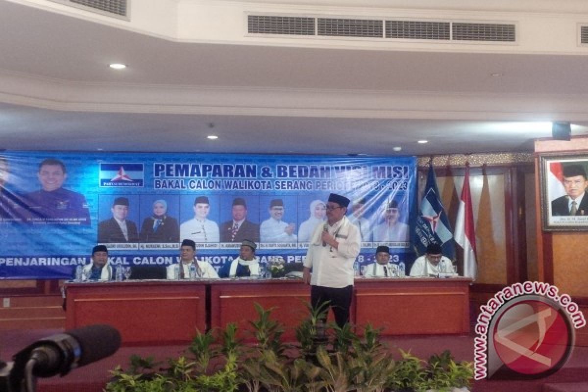 Sekda Banten Paparkan Visi Misi Cawalkot Serang