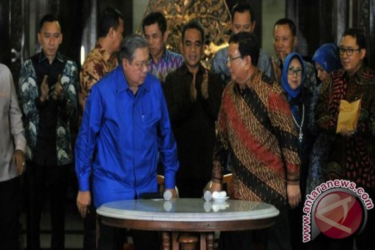 Pertemuan SBY-Prabowo Pertegas Posisi Sebagai Oposan 