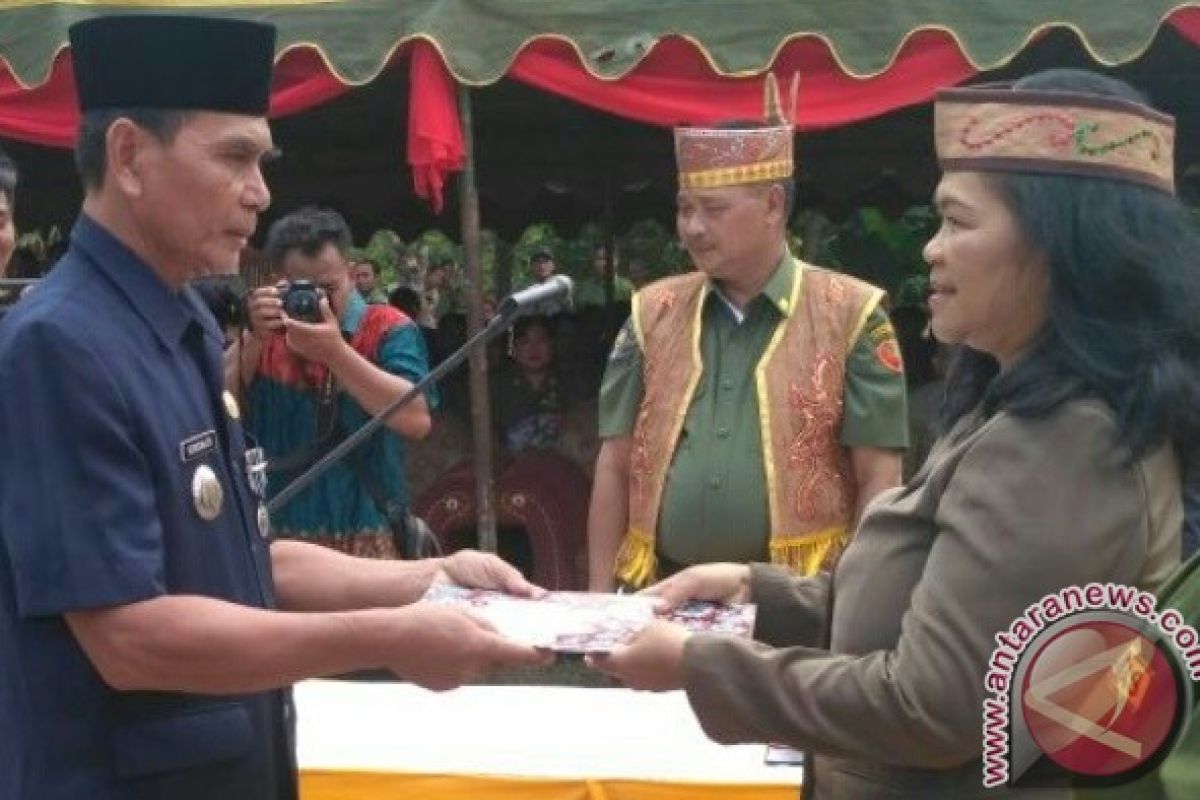 Ini Pesan Bupati Lamandau Kepada Camat Baru Delang