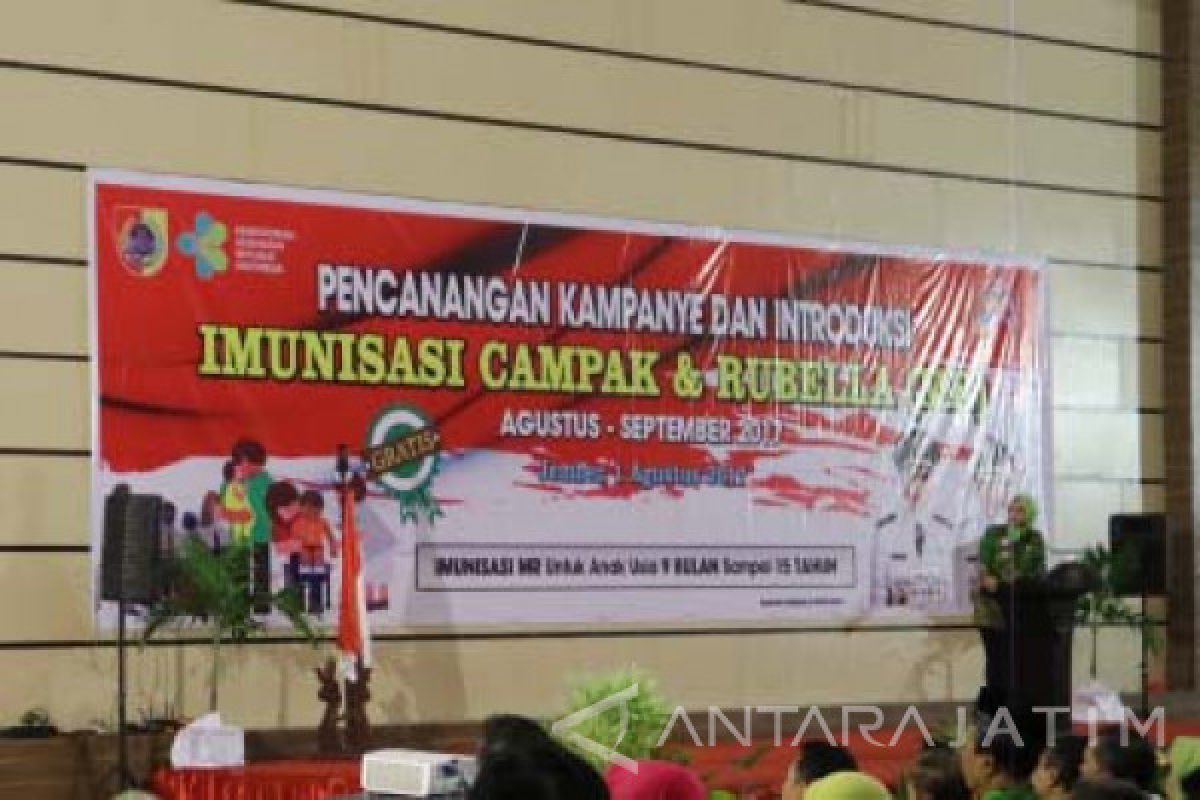 Pemkab Jember Targetkan Bebas Campak-Rubella