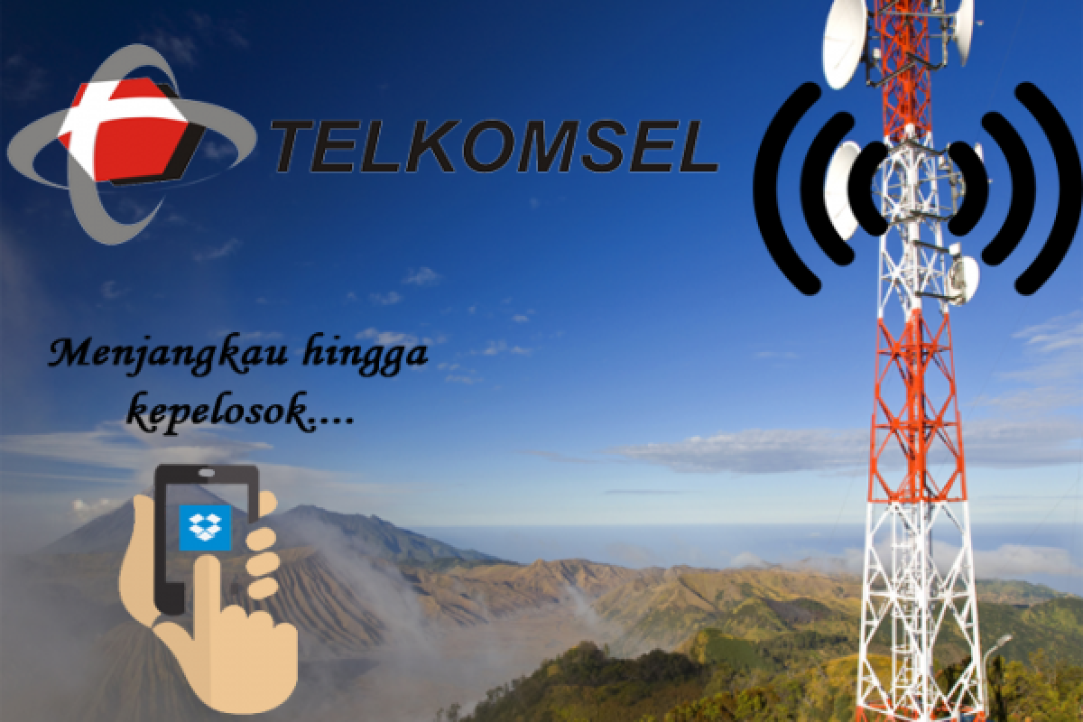 Telkomsel Bangun 63 BTS Merah-Putih Daerah Pelosok