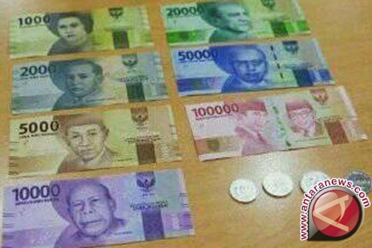 Rupiah Rabu sore melemah tipis ke Rp13.328