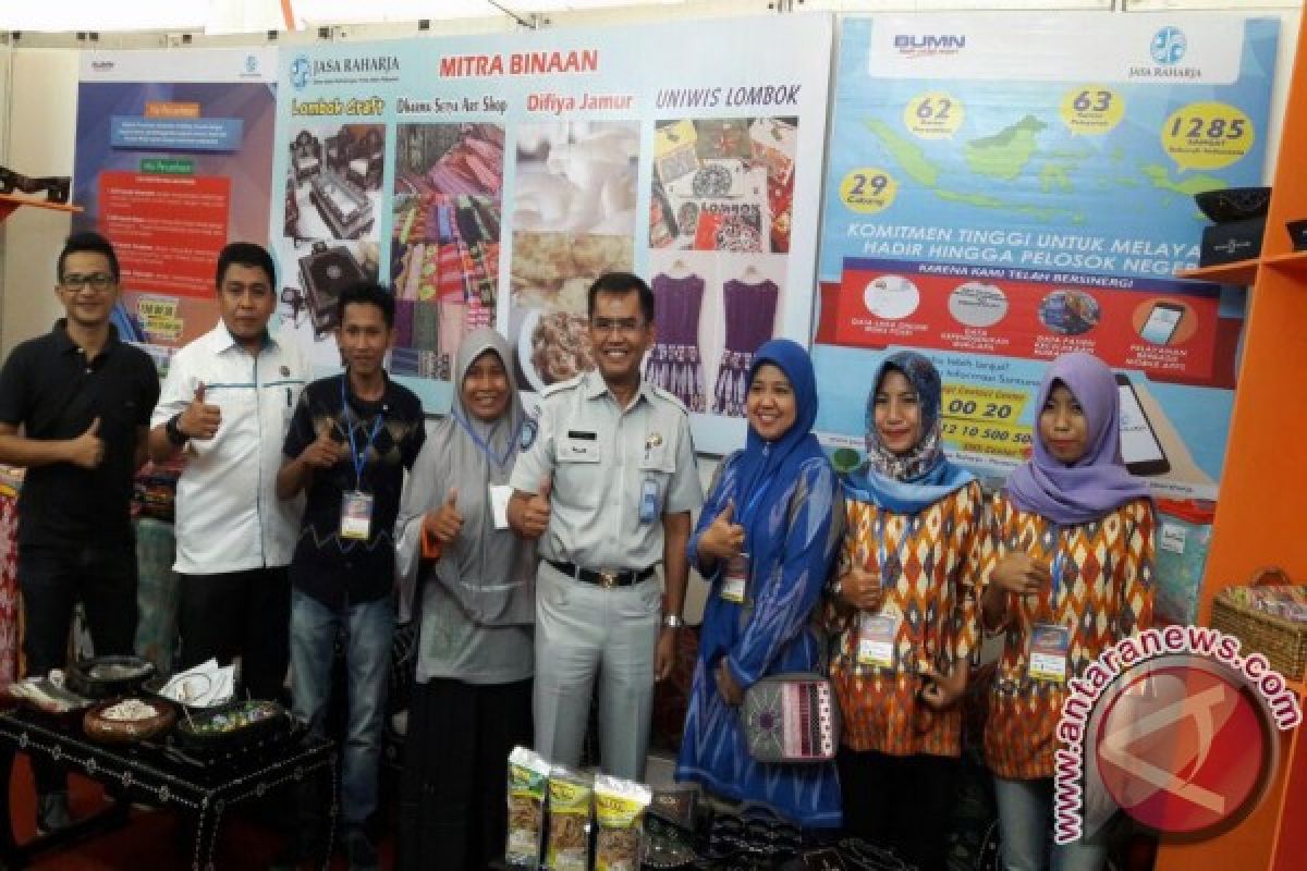 Jasa Raharja Fasilitasi UMKM Binaan Ikut NTB Expo