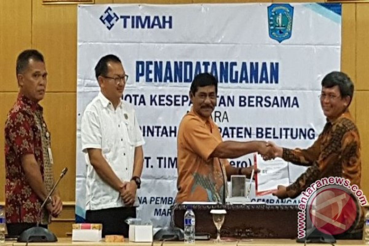 PT Timah dan Pemkab Belitung Sepakat Bangun Pelabuhan Marina