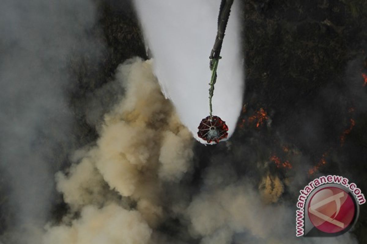 Satgas: Helikopter lepaskan 65 bom air