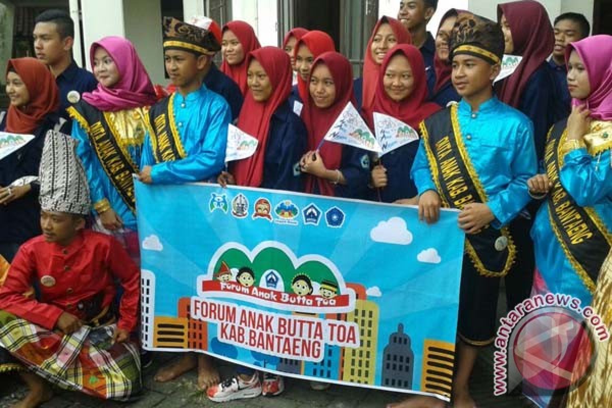 Tiga Penghargaan Bantaeng Warnai Hari Anak Nasional 