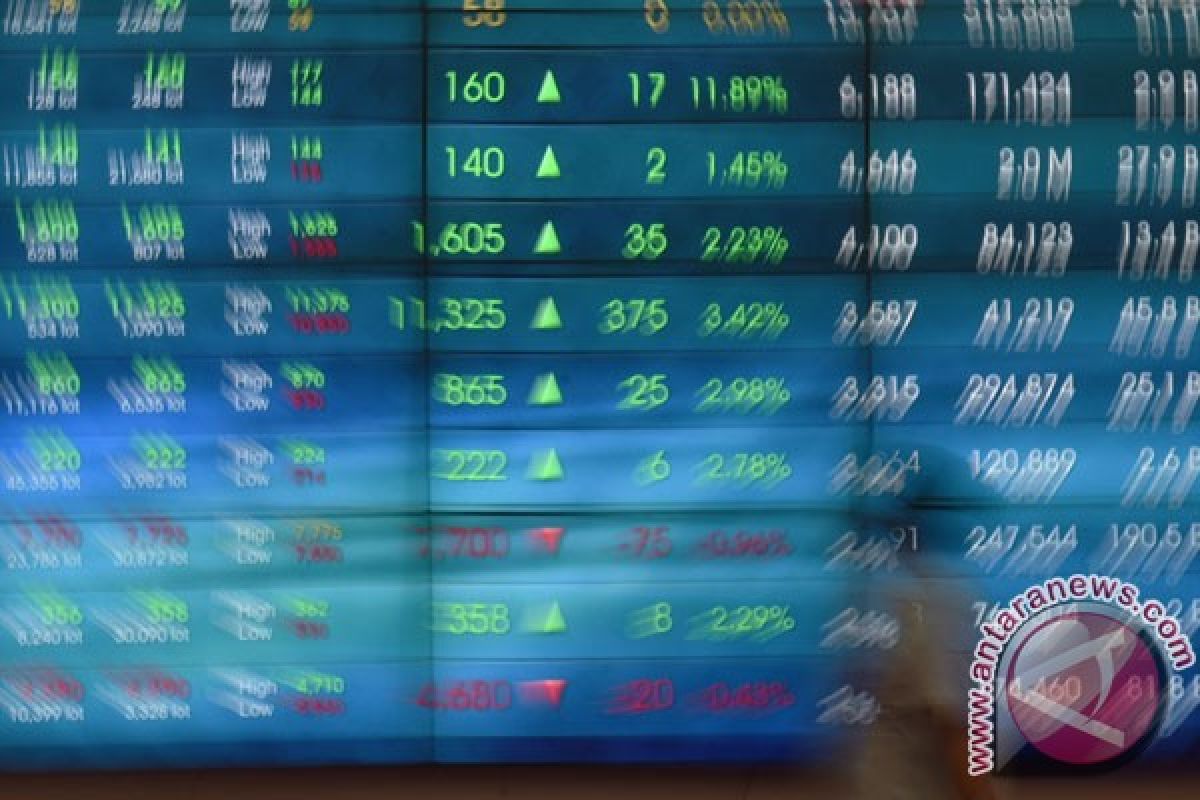 IHSG Senin dibuka menguat tipis 3,41 poin