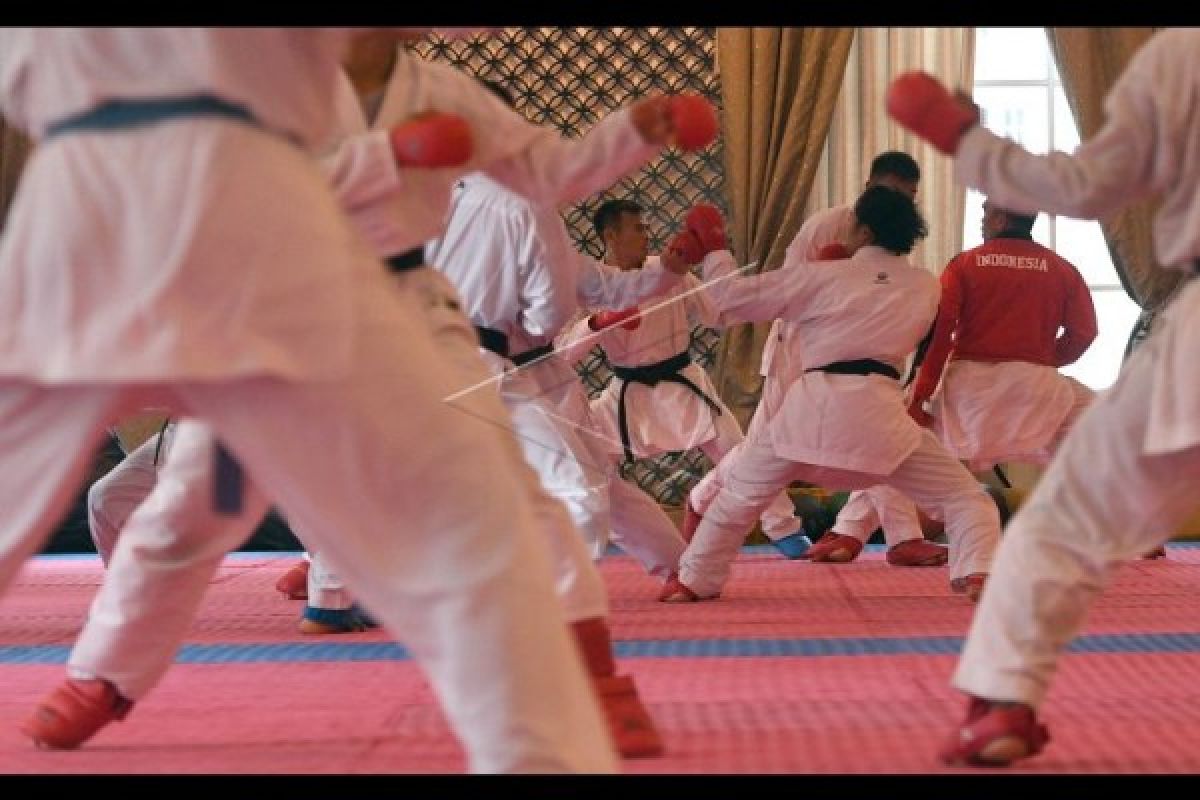 500 Anak Bengkayang Ikut Latihan Karate 